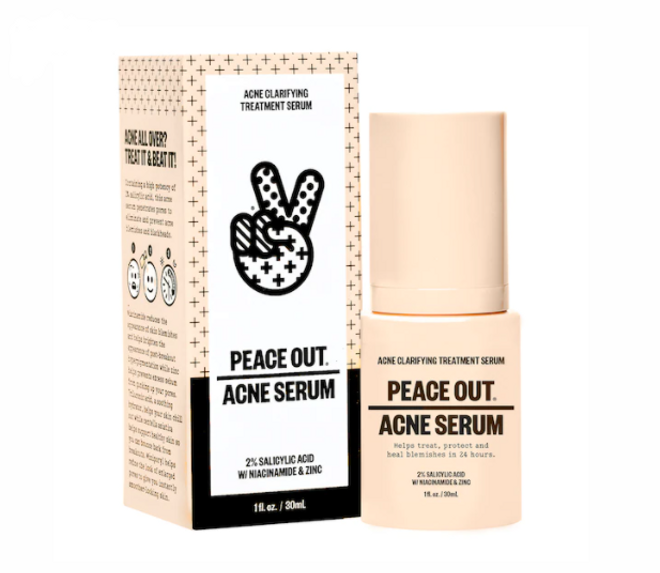 Peace Out acne serum