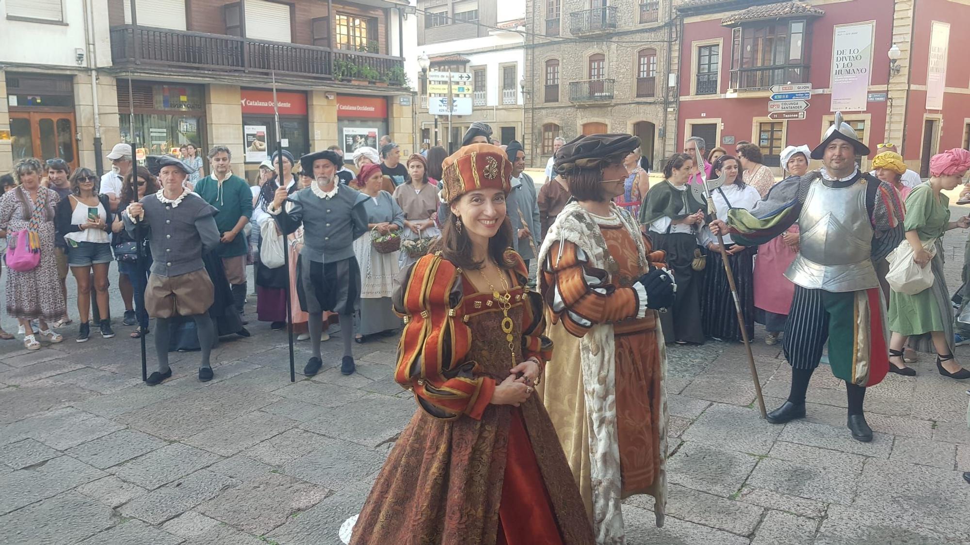 La Ministra que se convirtió en Princesa Leonor en Villaviciosa