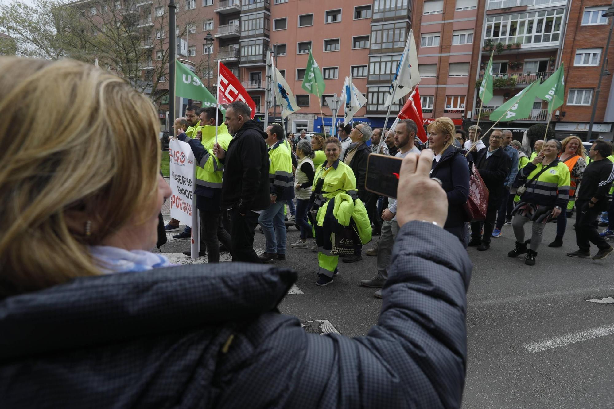 Manifestaci�n de trabajadores de Urbaser (39).jpg