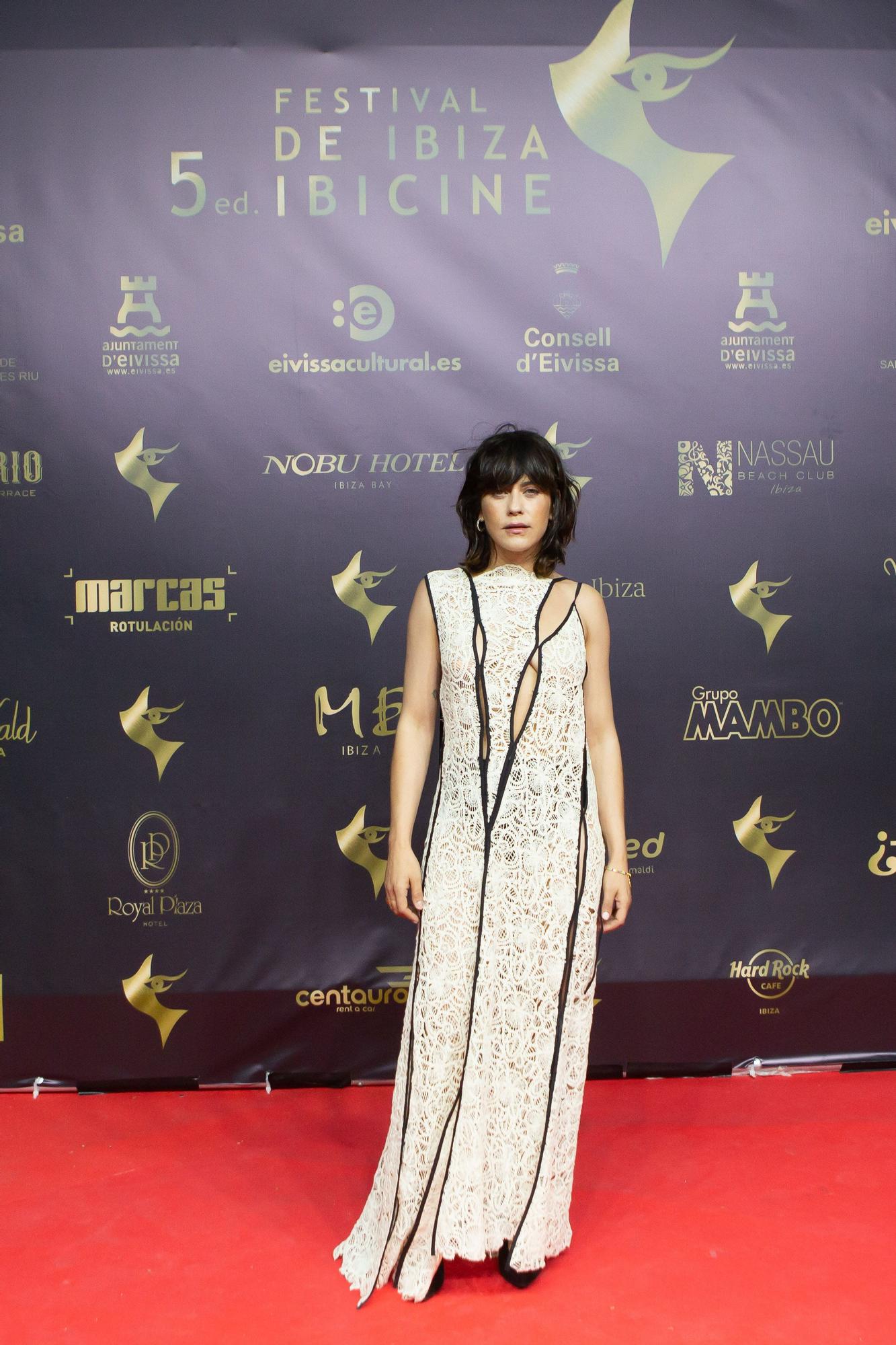 La alfombra roja y gala de clausura del festival Ibicine de Ibiza.