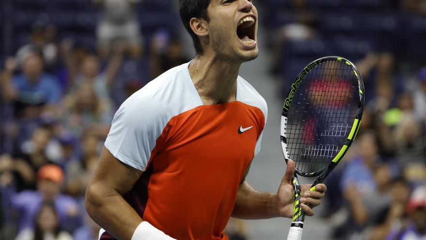 US Open | Marin Čilić -Carlos Alcaraz, en imágenes