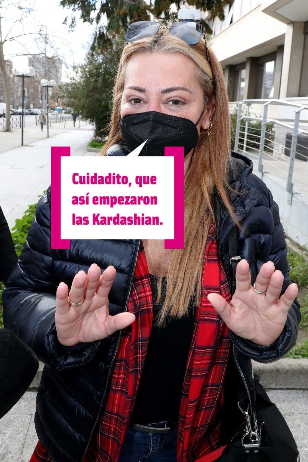 Belén Esteban con bocadillo