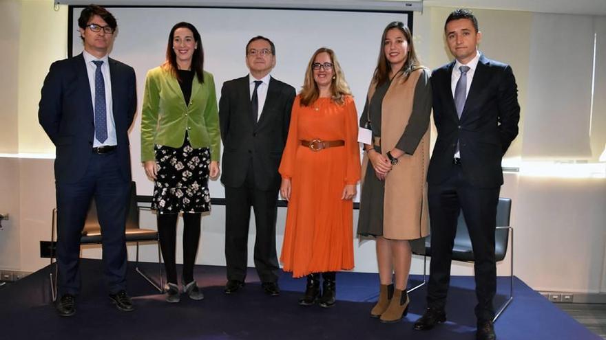 Javier Rojas, Nuria Fuentes, Diego Martínez Rafecas, Manuela Marín, María Andreu y Javier Navarro.
