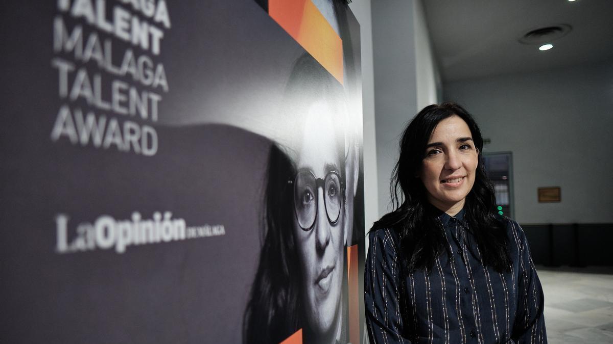 Alauda Ruiz de Azúa, en el Teatro Cervantes.
