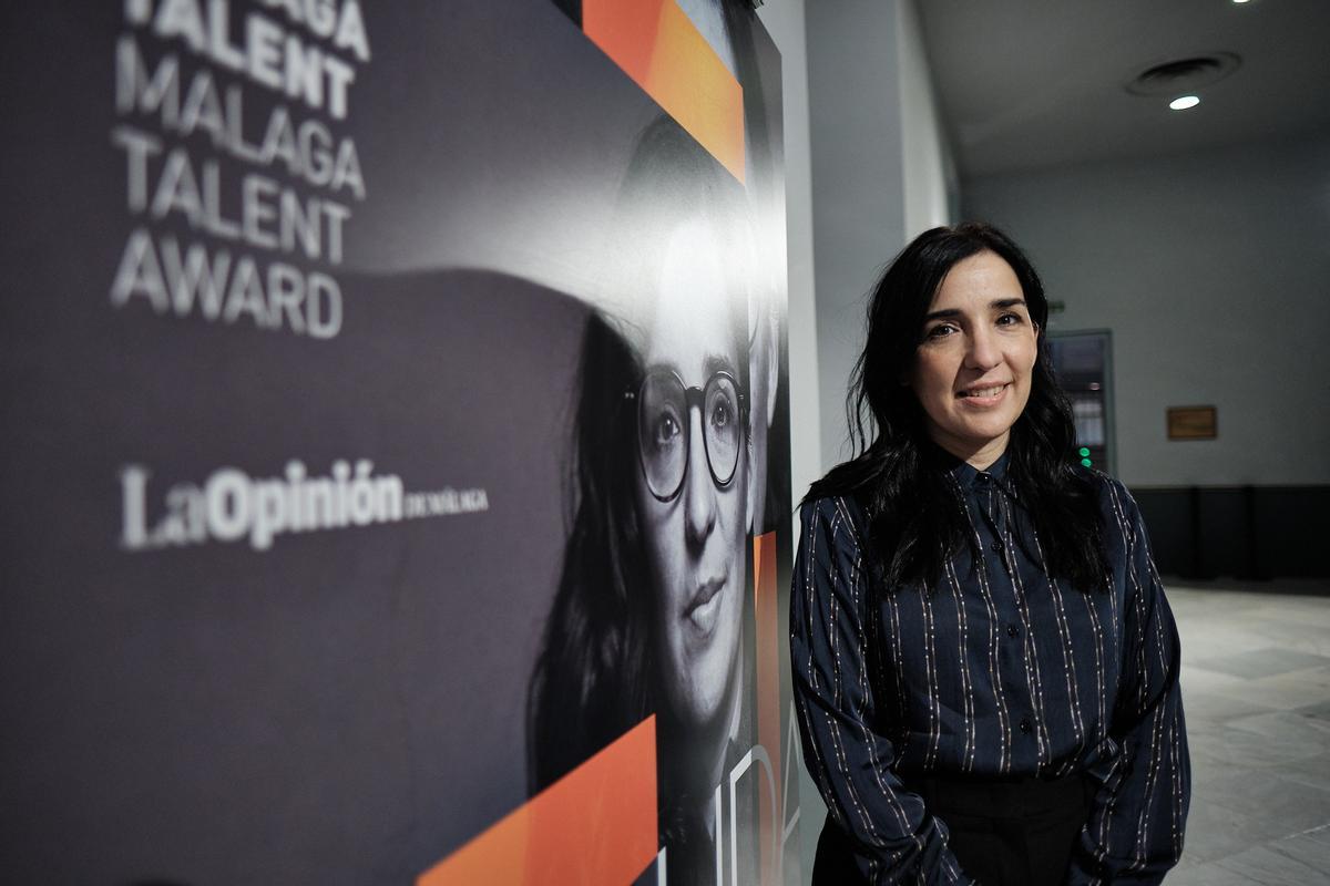 Alauda Ruiz de Azúa, en el Teatro Cervantes.