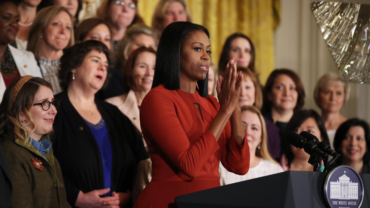 El último discurso de Michelle Obama como Primera Dama