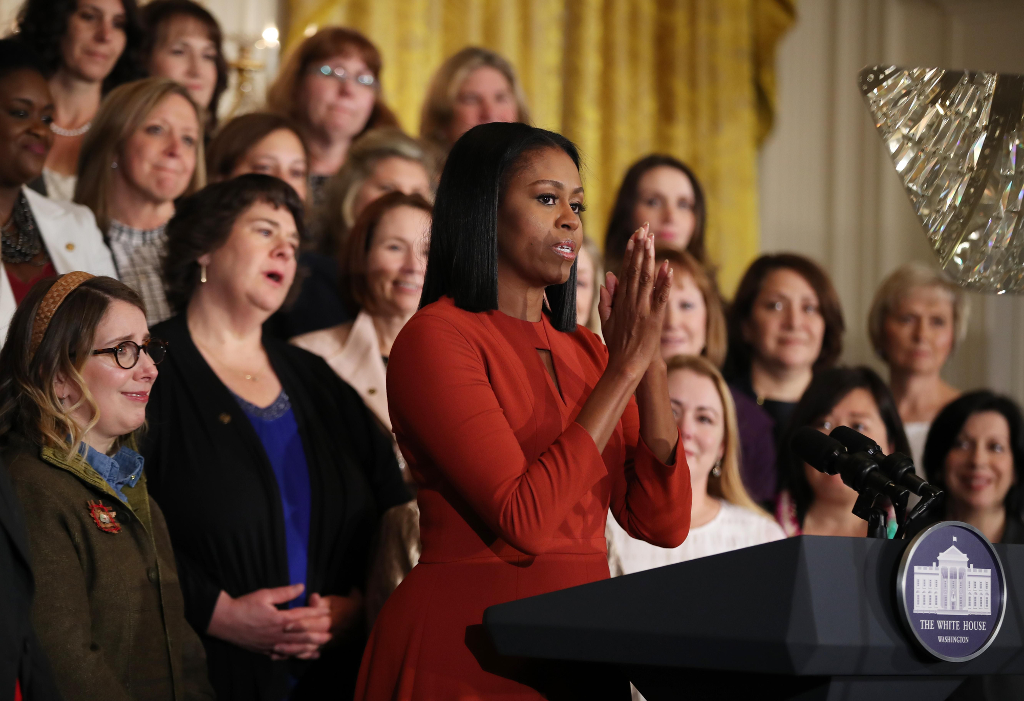 El último discurso de Michelle Obama como Primera Dama