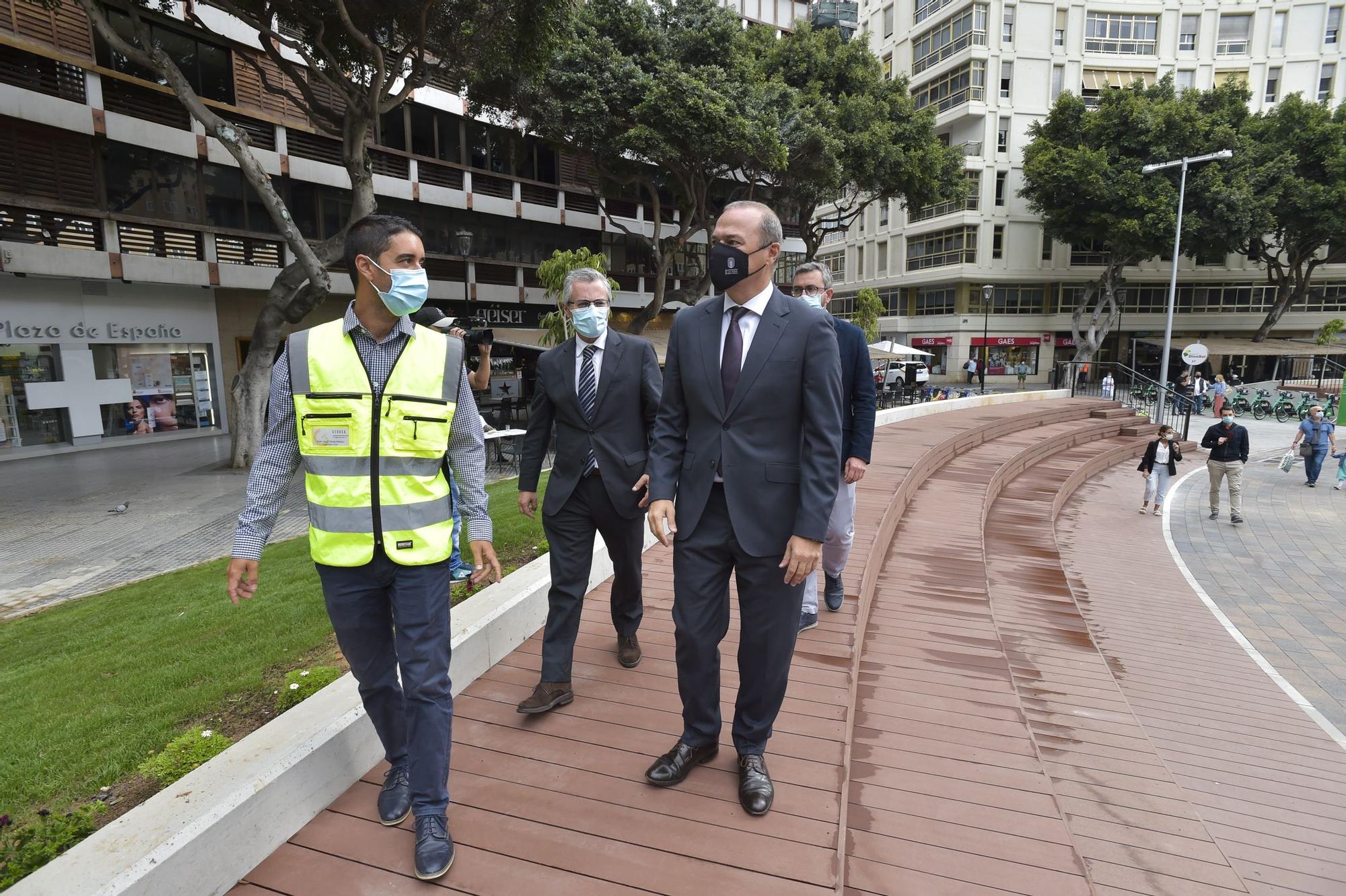 Recorrido por las obras de Plaza de España