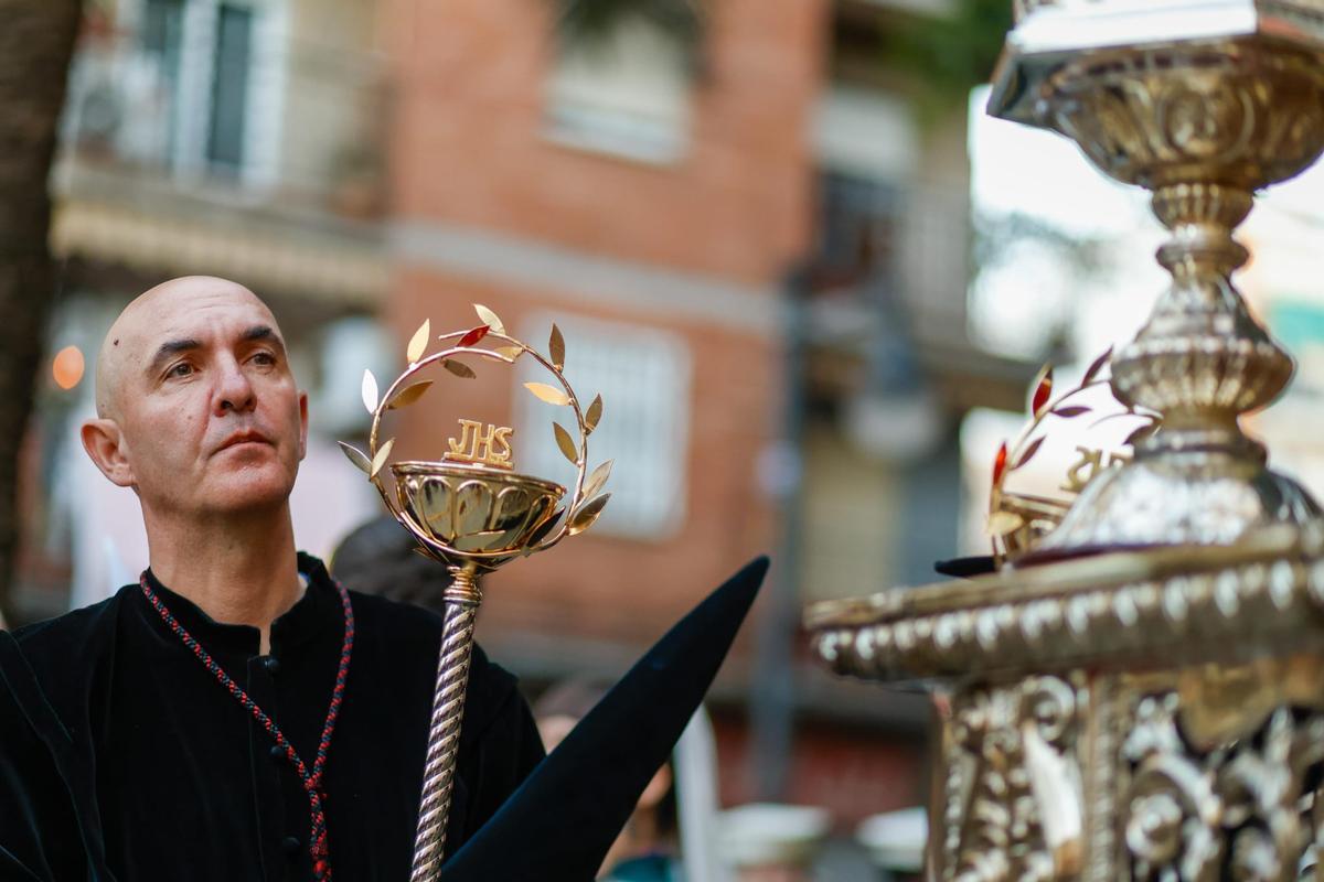 El Cabanyal vive con solemnidad el Miércoles Santo del Prendimiento y la Lanzada