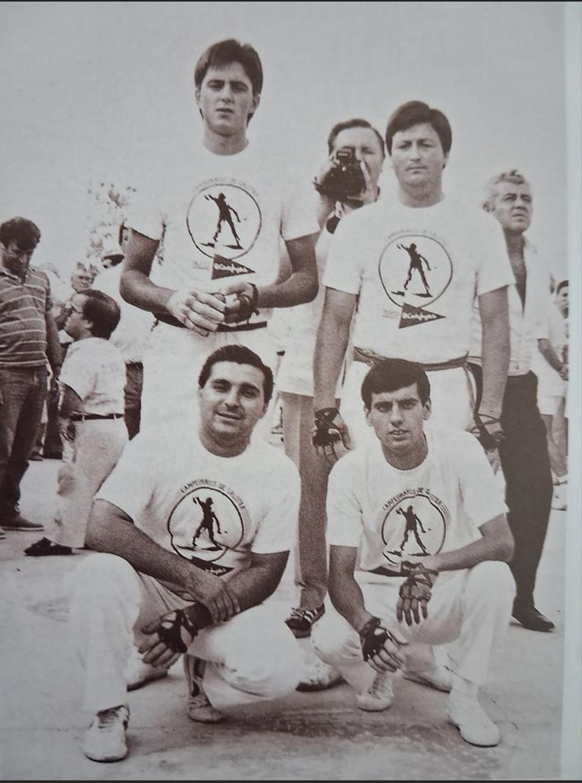 Alberto y Paquito, en 1987