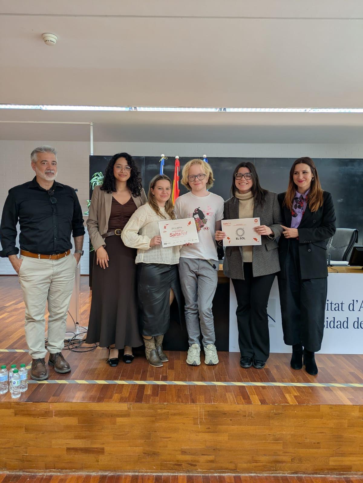 Ganador 2026 Salta Fest: equipo melocotón de la CEU Cardenal Herrera.
