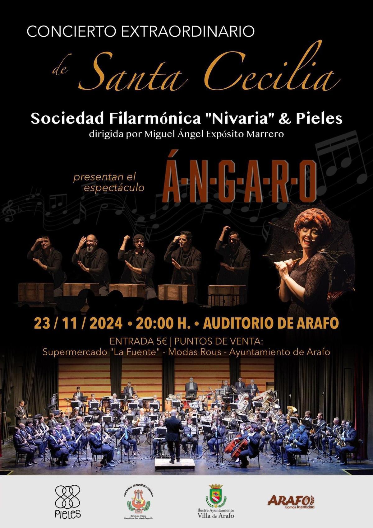 Cartel del concierto.