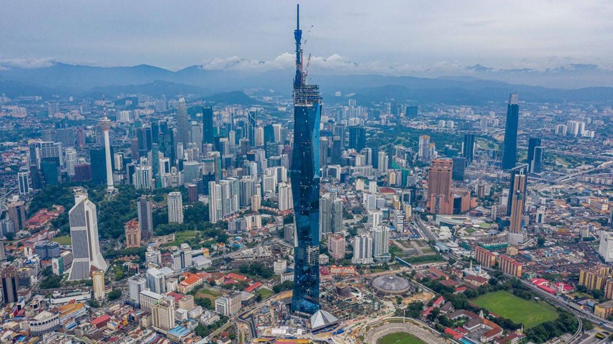 Kuala Lumpur ya tiene el segundo edificio más alto del mundo: el Merdeka 118