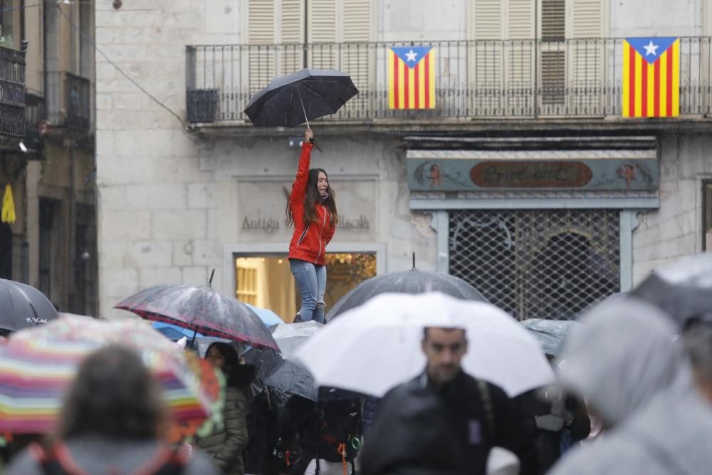 Pluges durant el primer cap de setmana de Fires de Girona