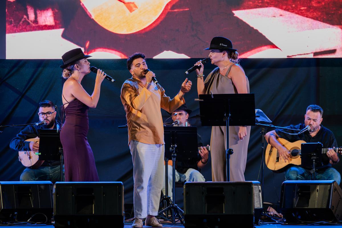 Las Tormestas e Iván Quintana en Arguineguín.