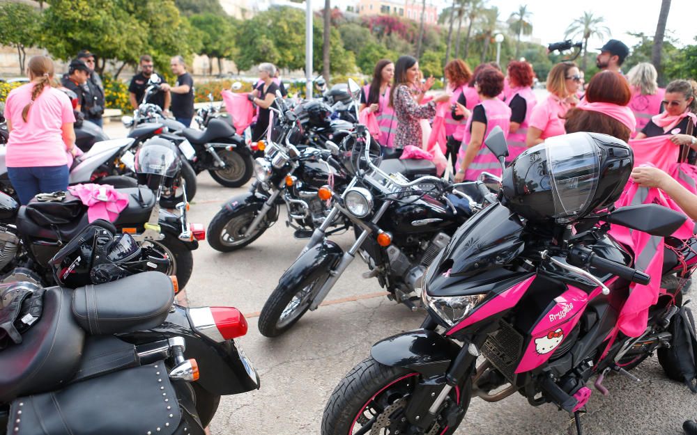 La gran ruta de chalecos rosas contra el cáncer de mama