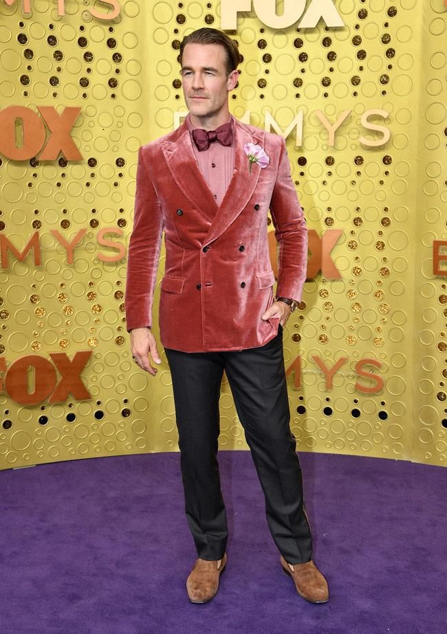 James Van Der Beek en los Premios Emmy 2019