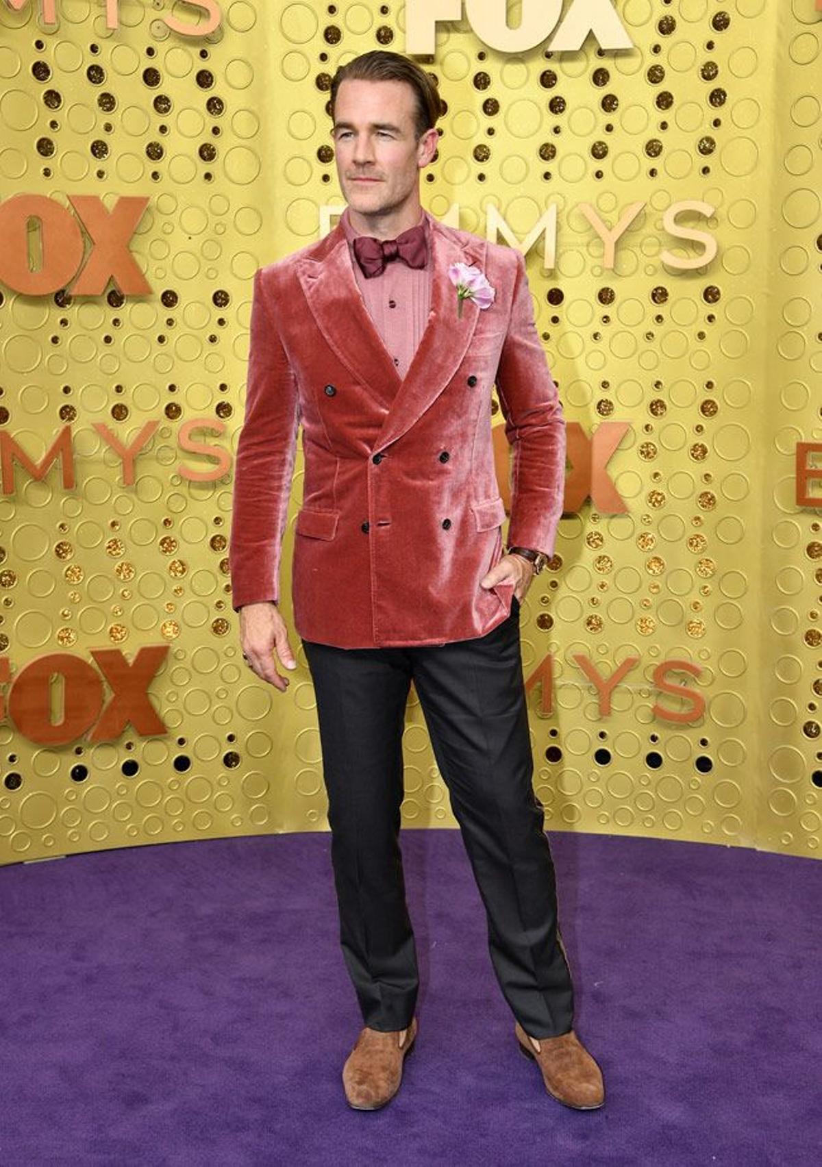 James Van Der Beek en los Premios Emmy 2019