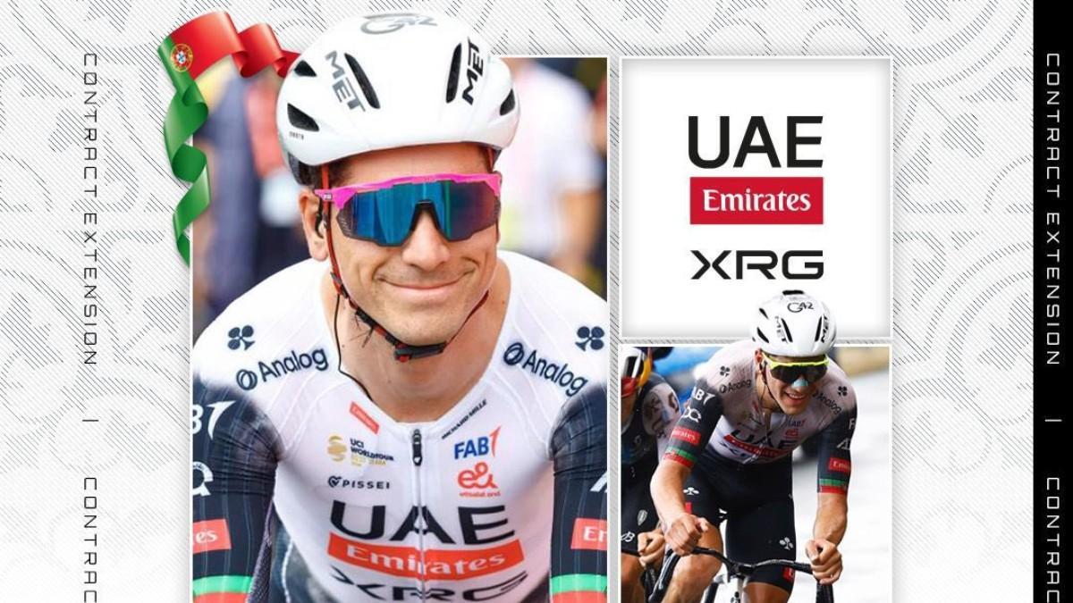 Joao Almeida renueva con UAE Emirates hasta 2028 tras una temporada exitosa