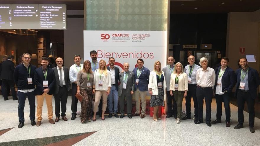 25 administradores de fincas de Málaga y Melilla, en el Congreso Nacional de Madrid