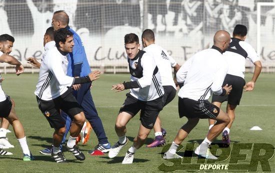 Último entrenamiento antes de viajar a Gijón