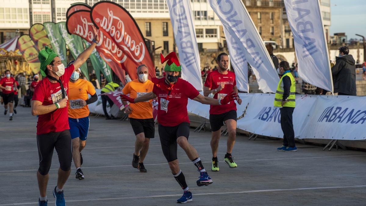 La San Silvestre regresa a las calles de A Coruña para cerrar el 2021