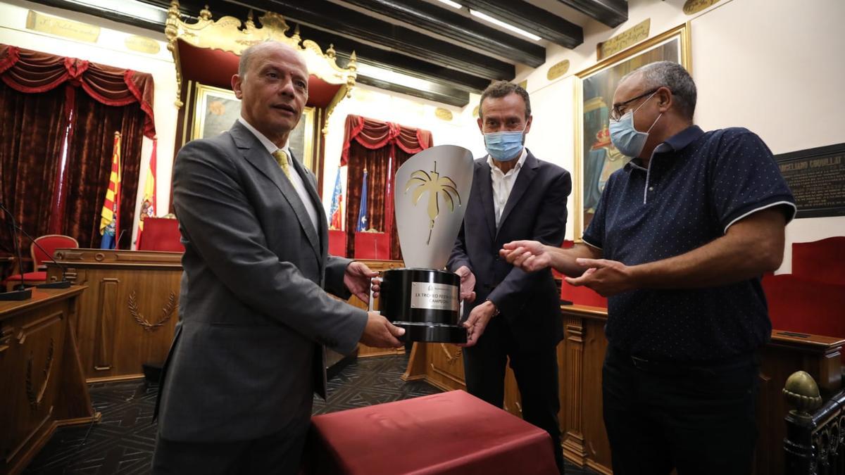 Presentación del LX Trofeo Festa d&#039;Elx.| ANTONIO AMORÓS