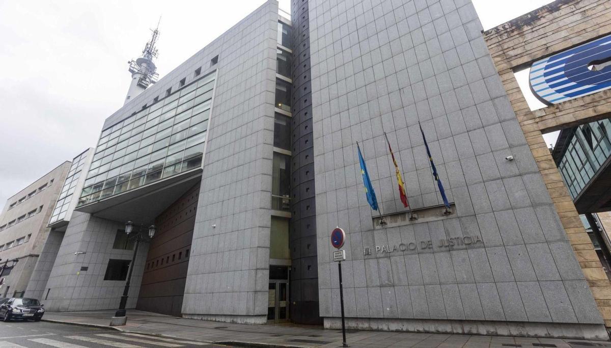 El palacio de Justicia de Llamaquique.