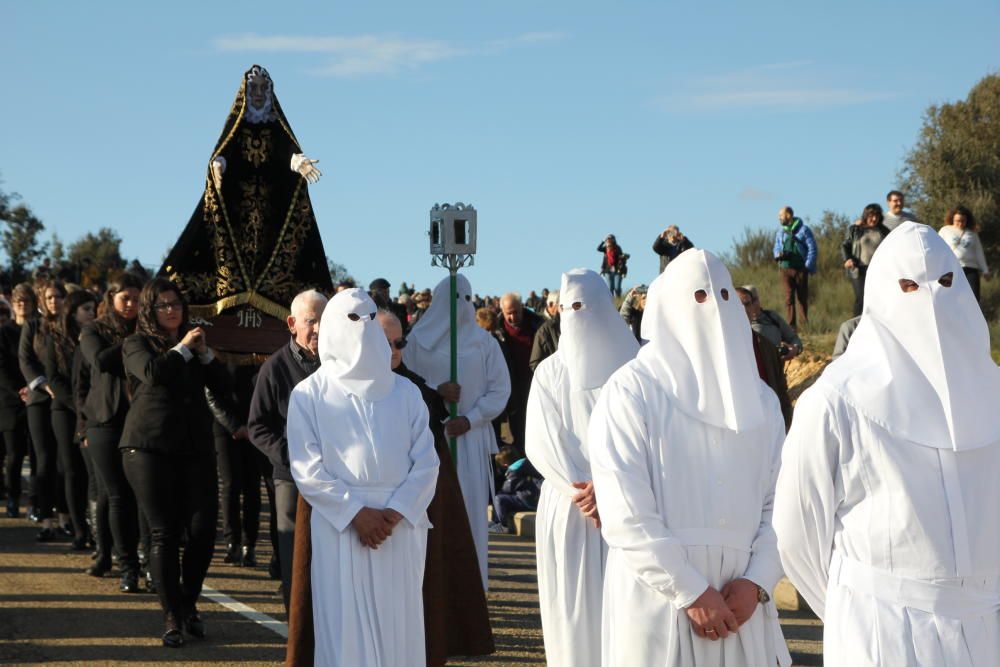 Procesión del Viernes Santo en Bercianos de Aliste