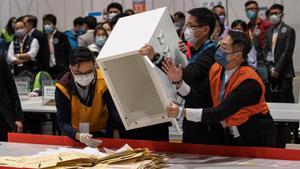 Escassa participació en les primeres eleccions per a «patriotes» a Hong Kong