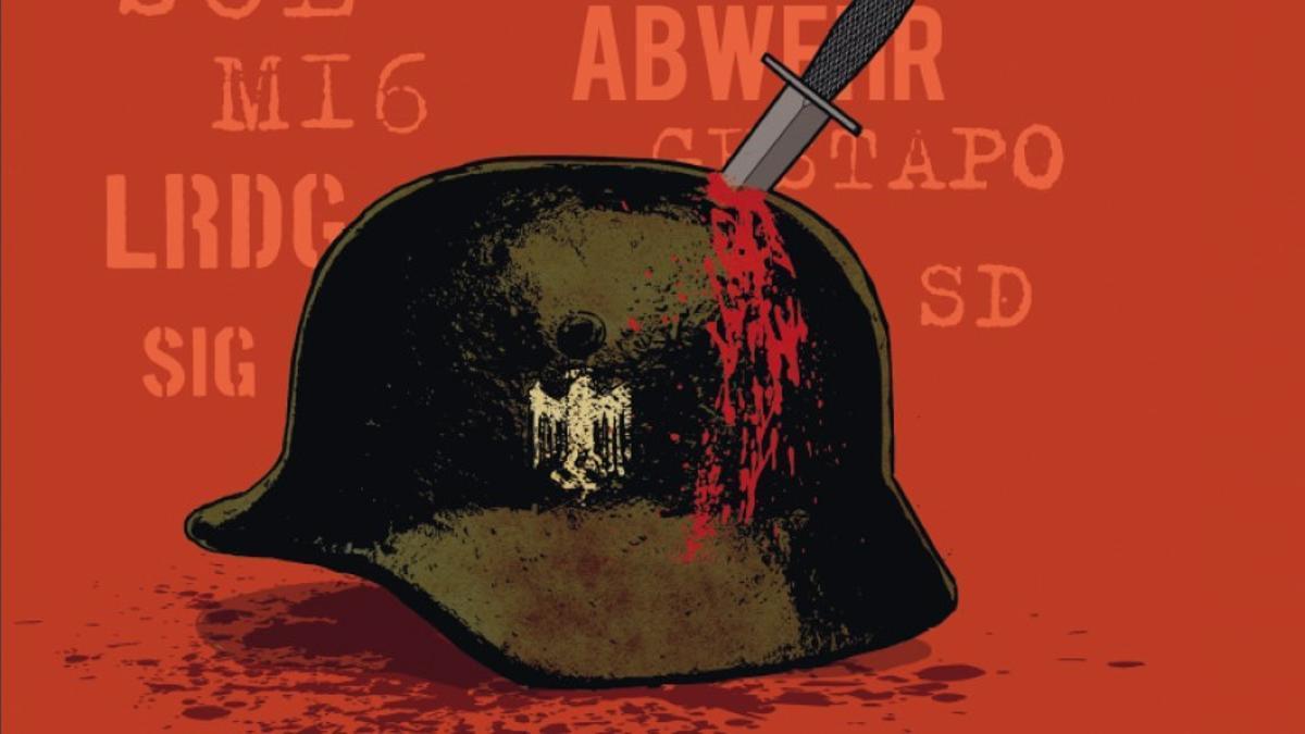 Fragmento de la portada de 'Mata nazis'.