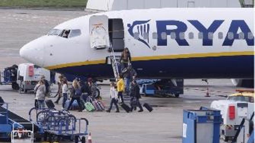 Ryanair reduirà dràsticament els vols i les freqüències a Girona aquest hivern