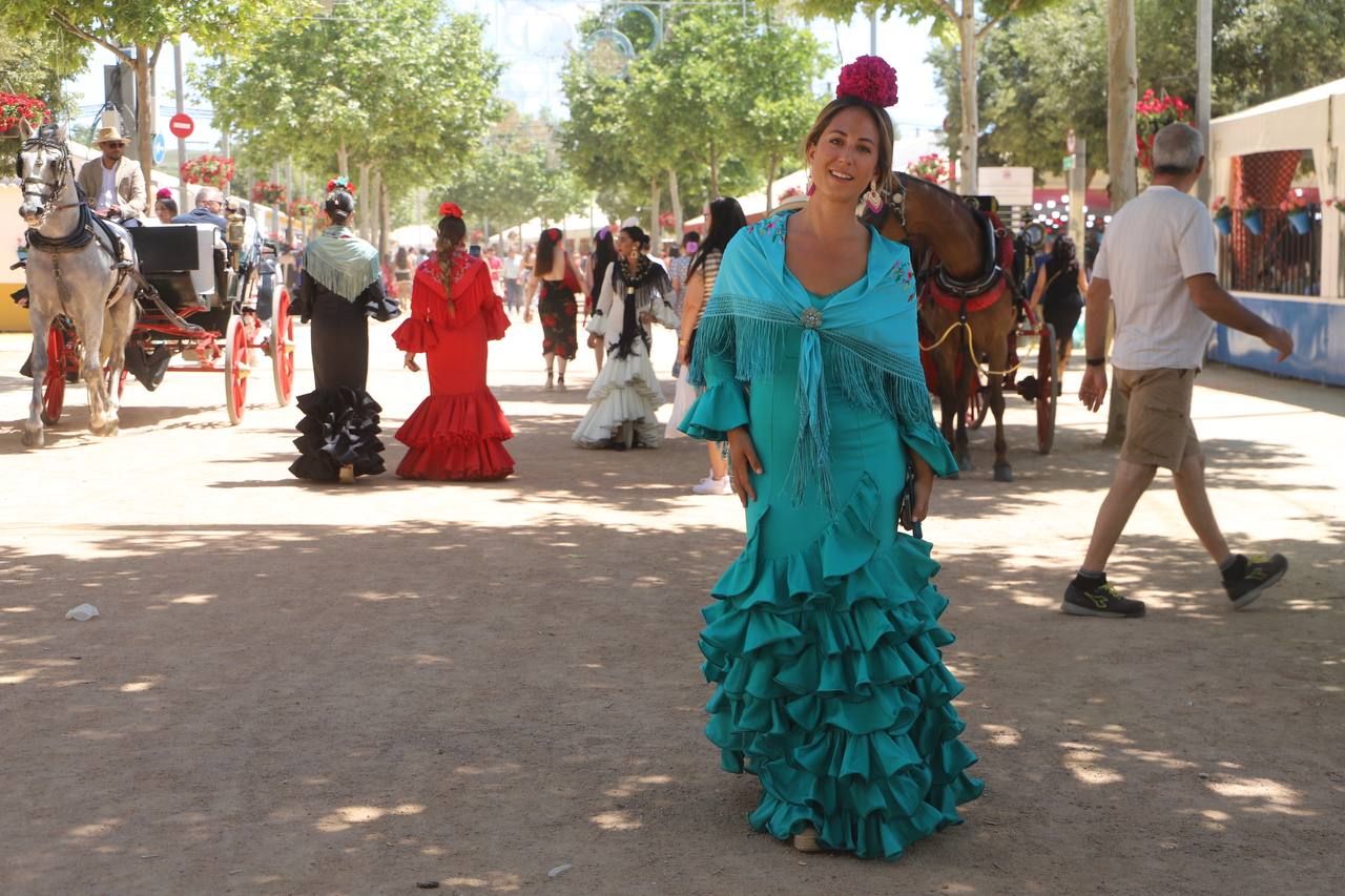 La moda flamenca en el sábado de Feria