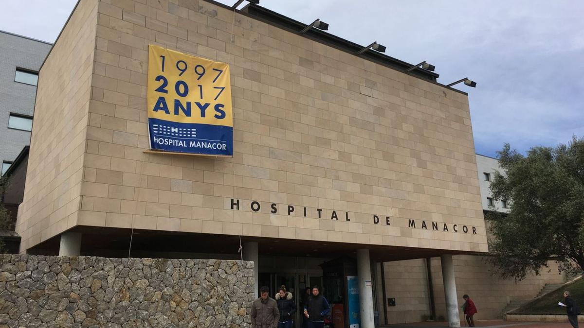 La mujer se inyectó la infiltración en el hospital de Manacor.