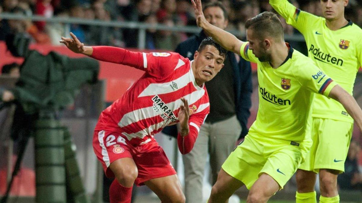 Encuentro entre Girona y Barça