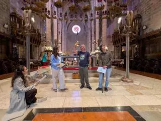 Rutas teatralizadas para descubrir la intervención que hizo Gaudí en la Catedral de Mallorca