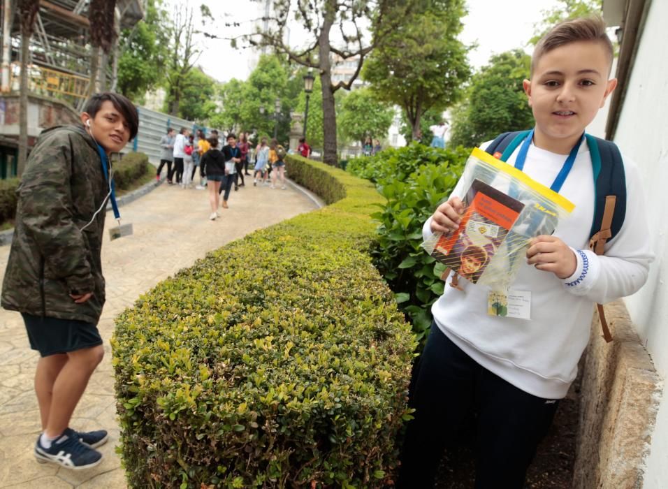 Actividad de convivencia escolar con motivo del día del libro en el Campo.