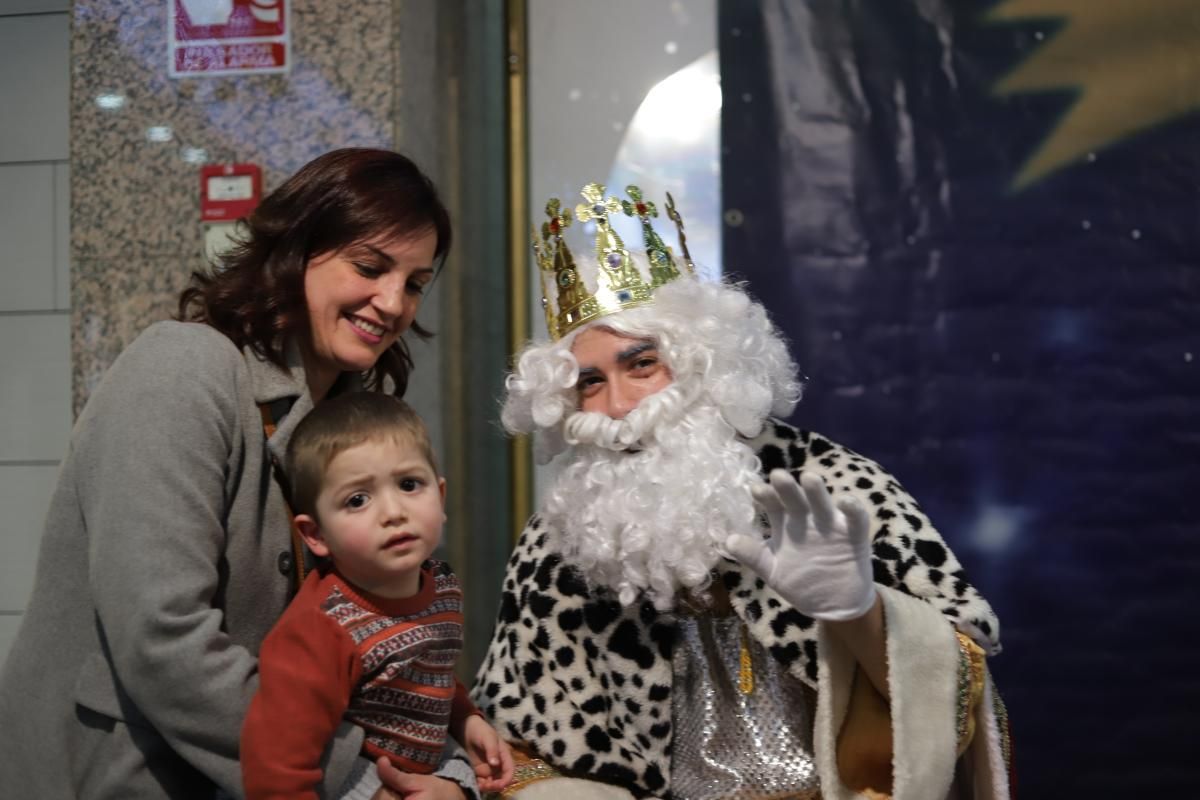 Fotos con los Reyes Magos realizadas el 4 de enero de 2018