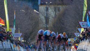 Ethan Vernon se llevó la cuarta etapa de la Volta con final en Camprodon 