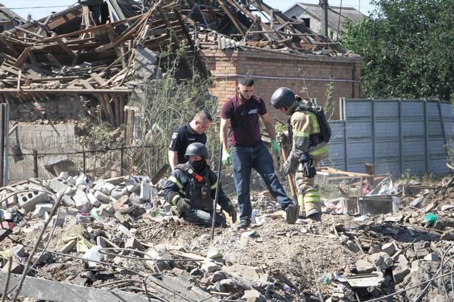 Al menos seis muertos y 91 heridos en un ataque ruso contra un centro comercial en Ucrania