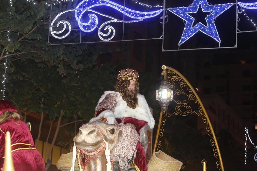 Cabalgata de los Reyes Magos en Alicante.
