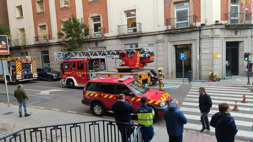 Despliegue de Bomberos en pleno centro de Zamora: ¿qué ha pasado?