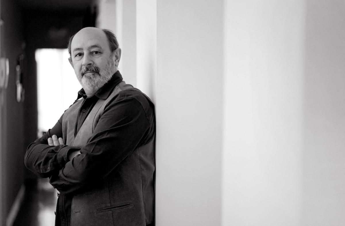 El escritor y editor Adolfo García Ortega.