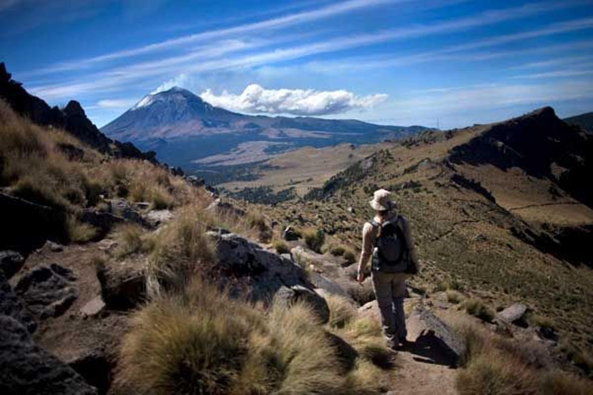 Una reserva natural extraordinaria del Estado es la que alberga los volcanes Popocatépetl