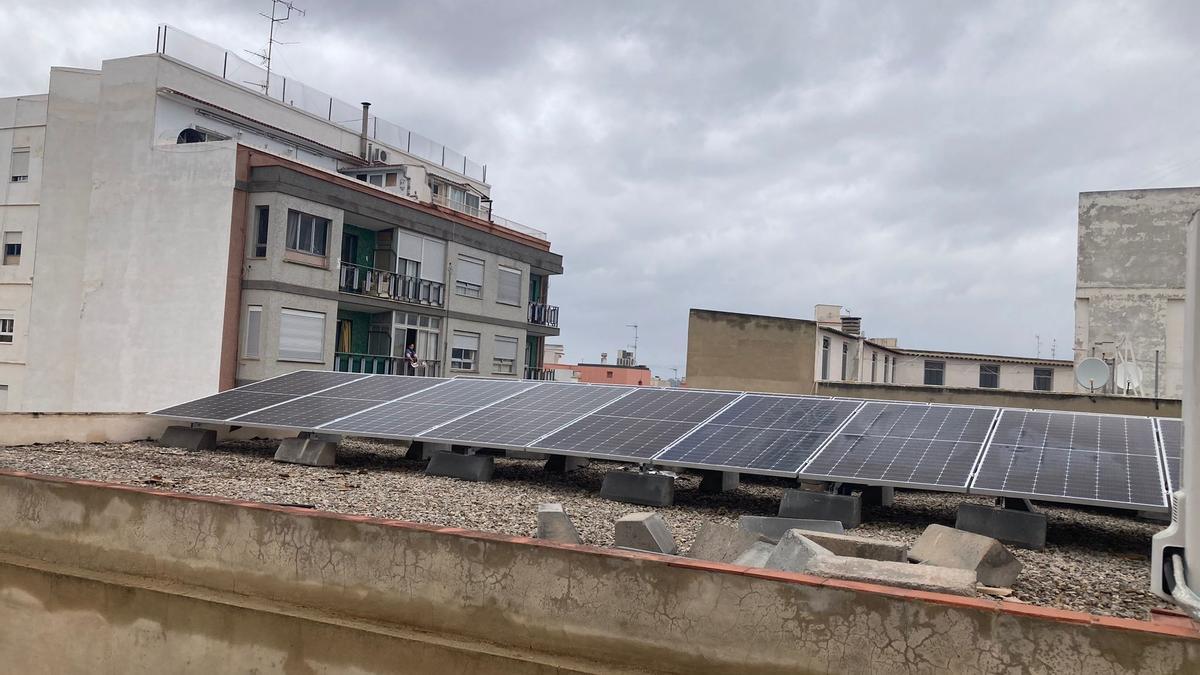 Placas solares en la sede de la Banda Primitiva de Llíria