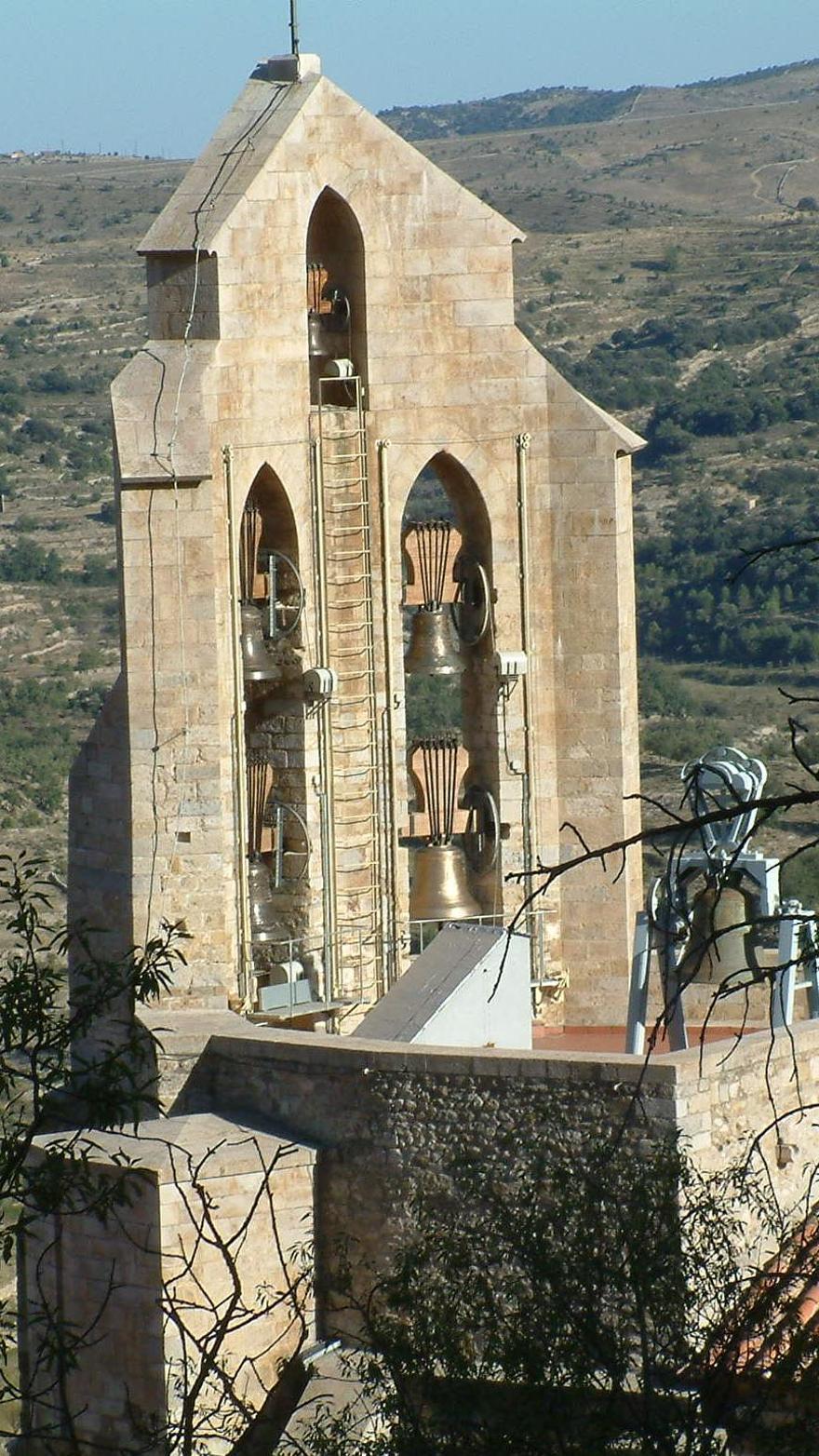 Campanario de la Iglesia Arciprestal de Santa María (Morella).
