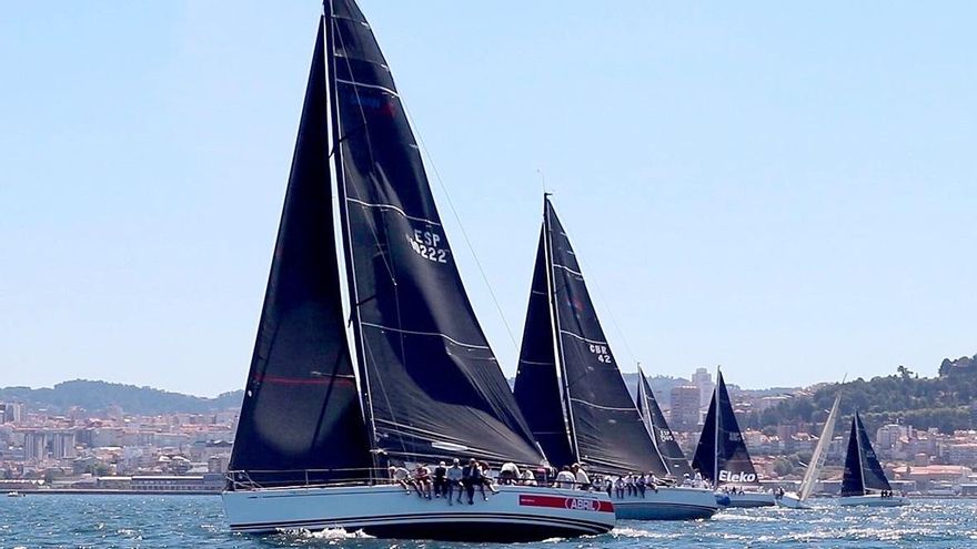 Cartel de lujo en la Regata Rías Baixas 2025