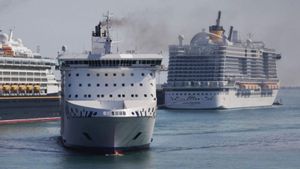 Creuers al port de Barcelona. | FERRAN NADEU