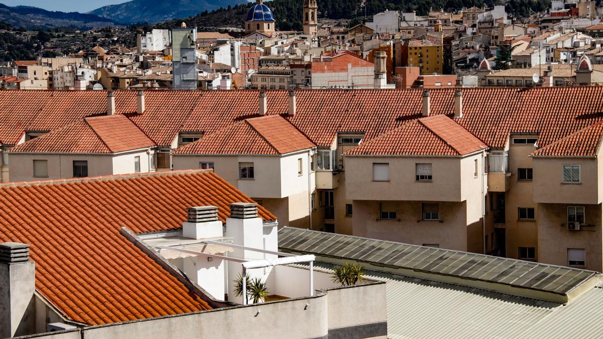 Vista general de Alcoy.