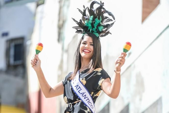 LAS PALMAS DE GRAN CANARIA. Candidata a Reina del Carnaval LPGC 2019 Adela Corujo Concepción